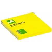 Karteczki Q-Connect 76x76mm żółte (75)
