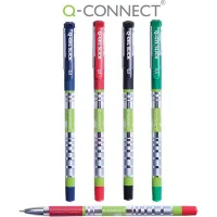Długopis żelowo-fluidowy Q-Connect 0.5mm zielony