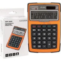 Kalkulator Citizen WR-3000 pomarańczowy