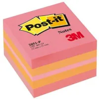 Karteczki Post-it 51x51mm (2051P) różowe (400)